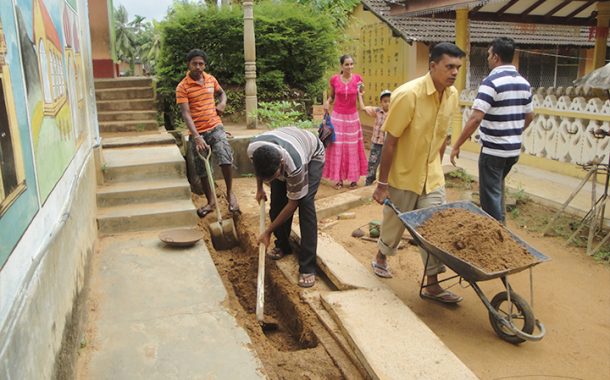 ඉංගිරිය සුමනජෝති විදුහලේ ශ්‍රමදාන වැඩසටහනක්