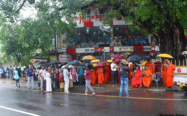 එක රටක් - එක නීතියක් නිහඬ විරෝධතාවය ඉංගිරියේදී සහ හොරණදී